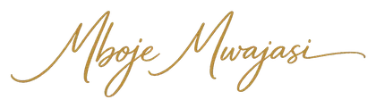 Signature of Mboje Mwajasi